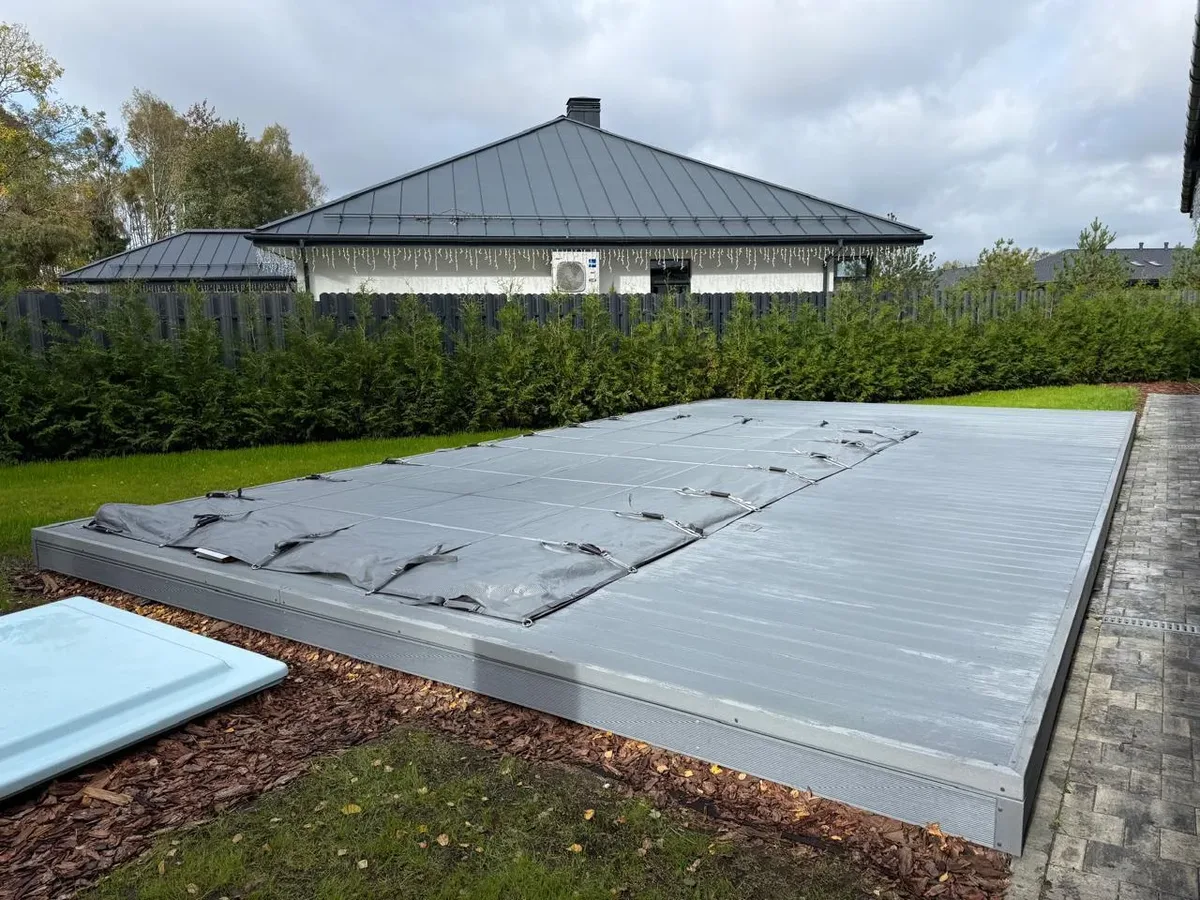 Покрывало Laguna Cover Mesh — установка в Салехарде