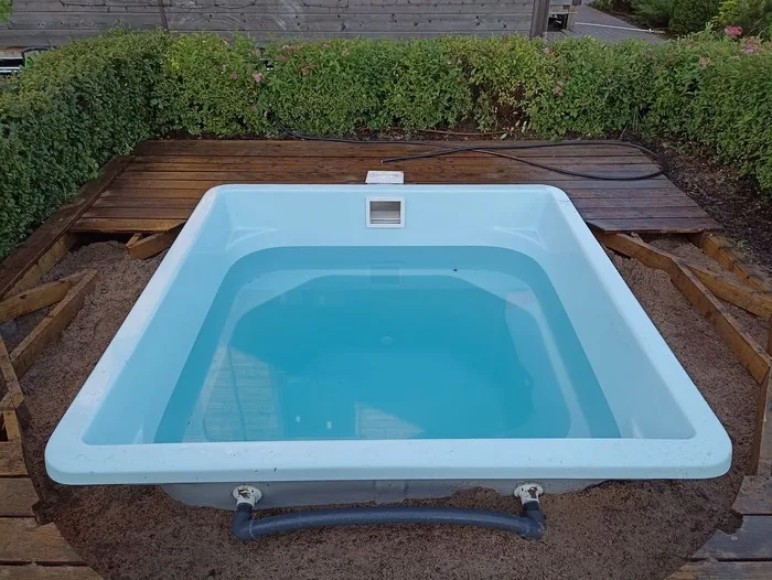 Композитная купель Laguna 2 — установка в Салехарде